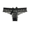 Tanga de encaje con lazo posterior - Tanga - algodon, atrevido, autopostr_twitter_57272, brasileño, comfort, cómodo, encaje, Mujer, tanga, tradicional - 365Briefs -