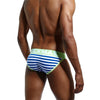 Slip hombre rayas algodon