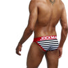 Slip hombre rayas algodon