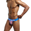 Slip hombre rayas algodon