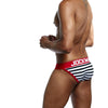 Slip hombre rayas algodon
