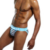 Slip hombre rayas algodon