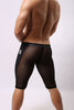 Mallas transparentes con parche frontal - Gym - atrevido, gym, Hombre, lycra, red, sexy - 365Briefs -