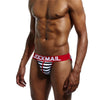 Slip hombre rayas algodon