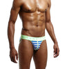 Slip hombre rayas algodon
