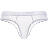 Tanga ancho transparente seda con bolsa frontal - Tanga - atrevido, bulge, comfort, cómodo, Hombre, seda, tanga, tradicional - 365Briefs -