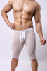 Mallas transparentes con parche frontal - Gym - atrevido, gym, Hombre, lycra, red, sexy - 365Briefs -