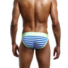 Slip hombre rayas algodon