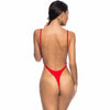 Mini bañador de 1 pieza tanga ajustable