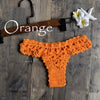 Bañador tanga ganchillo hecho a mano - Bañador - atado, atrevido, bañador, brasileño, encaje, Mujer, sexy, sujetador, swimwear, tanga - 365Briefs -