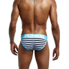 Slip hombre rayas algodon