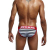 Slip hombre rayas algodon