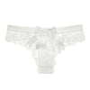 Tanga de encaje con lazo posterior - Tanga - algodon, atrevido, autopostr_twitter_57272, brasileño, comfort, cómodo, encaje, Mujer, tanga, tradicional - 365Briefs -