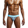 Slip hombre rayas algodon