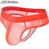 Tanga ancho transparente seda con bolsa frontal - Tanga - atrevido, bulge, comfort, cómodo, Hombre, seda, tanga, tradicional - 365Briefs -