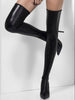 Medias cortas de piel con cremallera - Medias - atado, atrevido, autopostr_twitter_57272, brillante, leather, medias, Mujer, Piel, sexy - 365Briefs -
