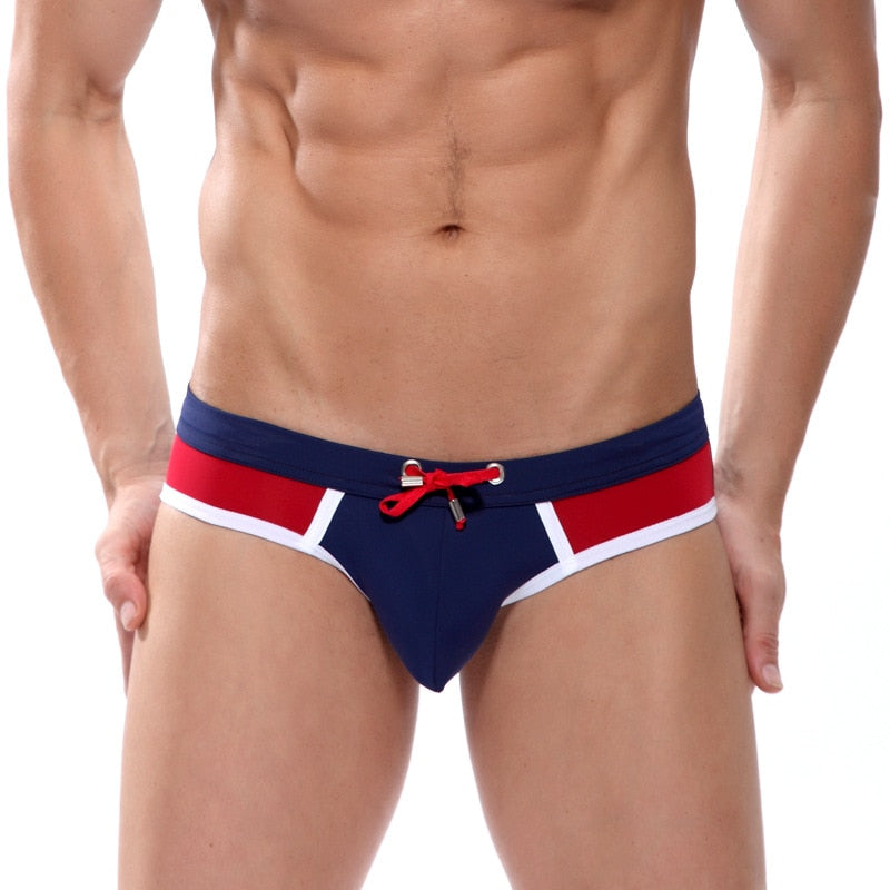 Bañador hombre con bolsa frontal