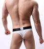 Herren-Tanga aus feinem Mesh mit elastischem Bund
