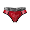 Slip charol con bolsa frontal - Slip - atrevido, bikini, brillante, Hombre, latex, sexy - 365Briefs -