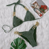 Bikini brasileño con cadena dorada - Bañador - atrevido, autopostr_twitter_57272, bañador, bañadores, bikini, metalico, Mujer, sexy, swimwear - 365Briefs -