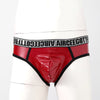 Slip charol con bolsa frontal - Slip - atrevido, bikini, brillante, Hombre, latex, sexy - 365Briefs -