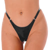 Tanga latex con corazon - Tanga - atrevido, brillante, metalico, Mujer, sexy, tanga, tradicional - 365Briefs -