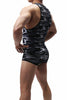Camiseta hombre militar red tirantes