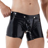 Boxer charol brillante desmontable con trasero abierto - Boxer - abierto, atado, autopostr_pinterest_48604, boxer, brillante, Hombre, latex, sexy, xxx - 365Briefs -
