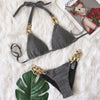 Bikini brasileño con cadena dorada - Bañador - atrevido, autopostr_twitter_57272, bañador, bañadores, bikini, metalico, Mujer, sexy, swimwear - 365Briefs -