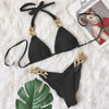 Bikini brasileño con cadena dorada - Bañador - atrevido, autopostr_twitter_57272, bañador, bañadores, bikini, metalico, Mujer, sexy, swimwear - 365Briefs -