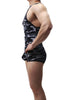 Camiseta hombre militar red tirantes