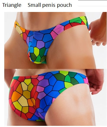 DesignYourSwim-Hexagonos multicolor
