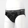 Slip charol con bolsa frontal - Slip - atrevido, bikini, brillante, Hombre, latex, sexy - 365Briefs -