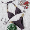 Bikini brasileño con cadena dorada - Bañador - atrevido, autopostr_twitter_57272, bañador, bañadores, bikini, metalico, Mujer, sexy, swimwear - 365Briefs -