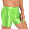 Pantalones cortos hombre lycra brillante