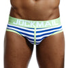 Slip hombre rayas algodon