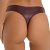 Bañador tanga de piel