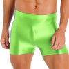 Pantalones cortos hombre lycra brillante