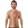 Camiseta hombre manga larga lycra brillante