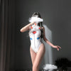 Body lycra abierto cosplay