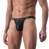 Tanga cuero desmontable - Tanga - abierto, atado, atrevido, Hombre, leather, Piel, sexy, tanga - 365Briefs -