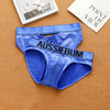 Slip piel brillante con apertura - Slip - abierto, atrevido, brillante, bulge, comfort, cómodo, Hombre, leather, metalico, Piel, tradicional - 365Briefs -