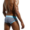 Slip hombre rayas algodon