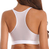 Glänzender Lycra-Sport-BH