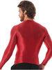 Camiseta hombre manga larga lycra brillante