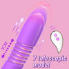 Vibrador telescopico con rotacion y control remoto