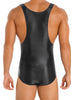 Body hombre lycra brillante