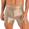 Pantalones cortos hombre lycra brillante