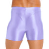 Pantalones cortos hombre lycra brillante