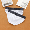 Slip piel brillante con apertura - Slip - abierto, atrevido, brillante, bulge, comfort, cómodo, Hombre, leather, metalico, Piel, tradicional - 365Briefs -